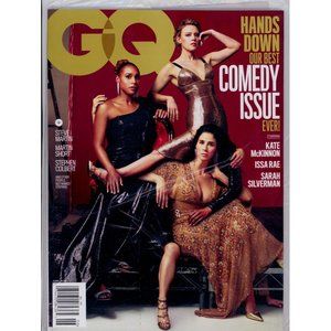 GQ JUNE 2018 COMEDY ISSUE KATE McKINNON, ISSA RAE, SARAH SILVERMAN, STEVE MARTIN